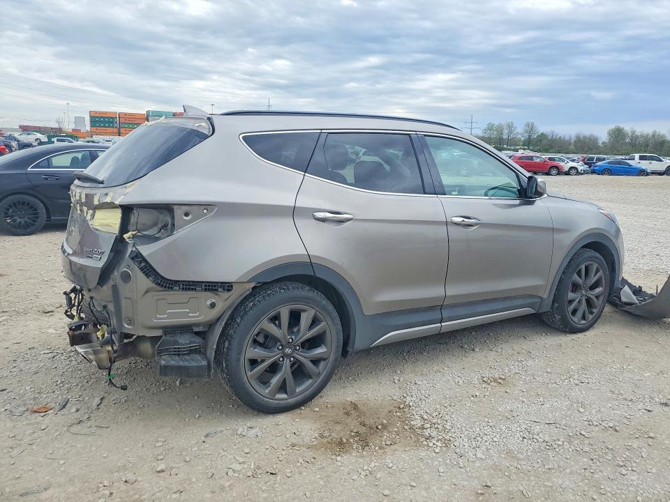 49445406 :رقم المزاد ، 5XYZWDLA7HG412052 vin ، 2017 Hyundai Santa Fe Sport مزاد بيع