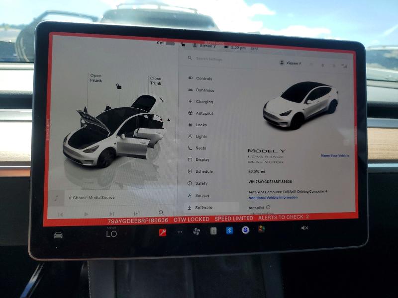 Продаж на аукціоні авто 2024 Tesla Model Y, vin: 7SAYGDEE8RF185636, номер лоту: 51249676