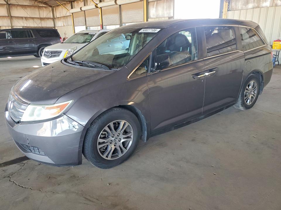 50027106 :رقم المزاد ، 5FNRL5H63CB034802 vin ، 2012 Honda Odyssey مزاد بيع