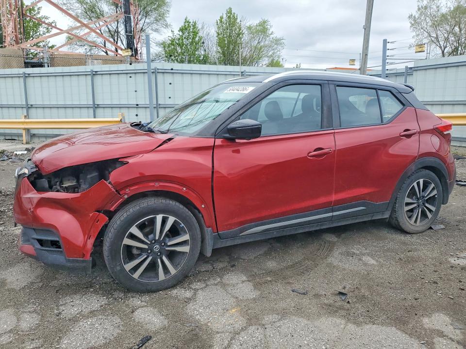 2019 Nissan Kicks მანქანა იყიდება აუქციონზე, vin: 3N1CP5CU9KL514197, აუქციონის ნომერი: 50404286