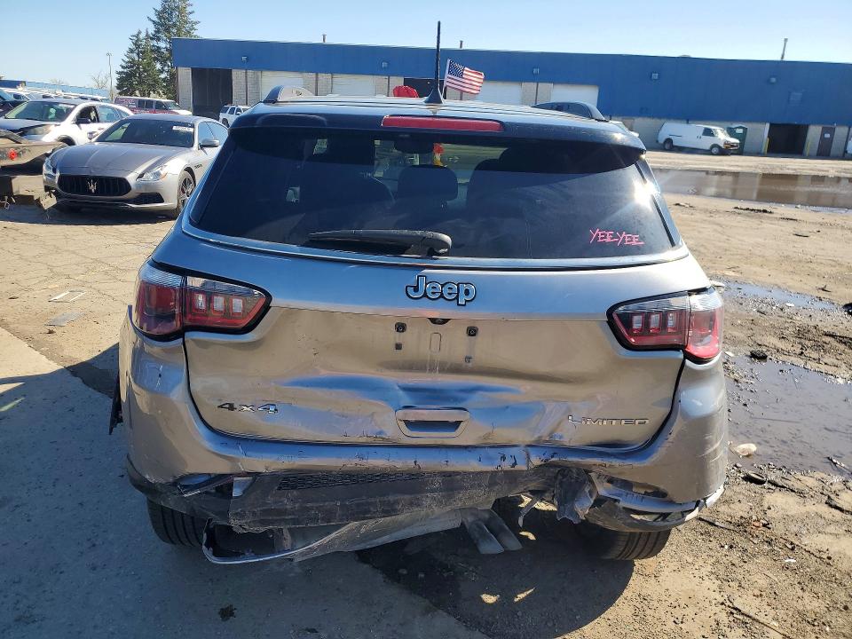 2020 Jeep Compass მანქანა იყიდება აუქციონზე, vin: 3C4NJDCB6LT167350, აუქციონის ნომერი: 50415316