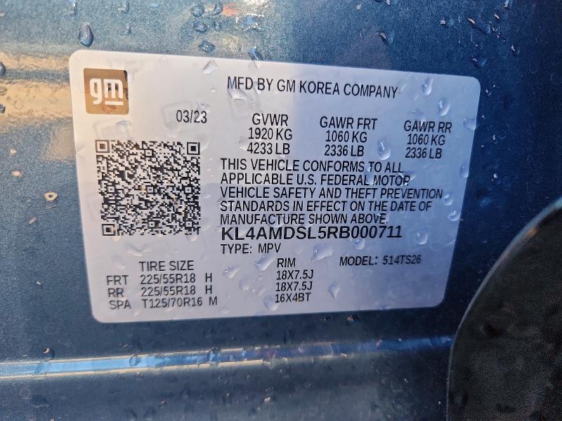 Aukcja sprzedaży 2024 Buick Encore Gx, vin: KL4AMDSL5RB000711, numer aukcji: 49578946