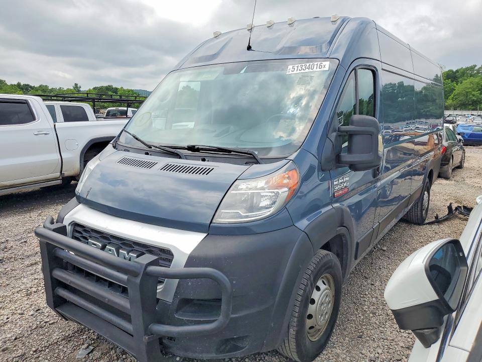 51334016 :رقم المزاد ، 3C6URVJG6KE551468 vin ، 2019 Ram Promaster 3500 مزاد بيع