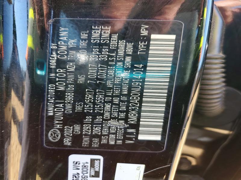 Продажа на аукционе авто 2022 Hyundai Kona, vin: KM8K32AB0NU914014, номер лота: 49745426