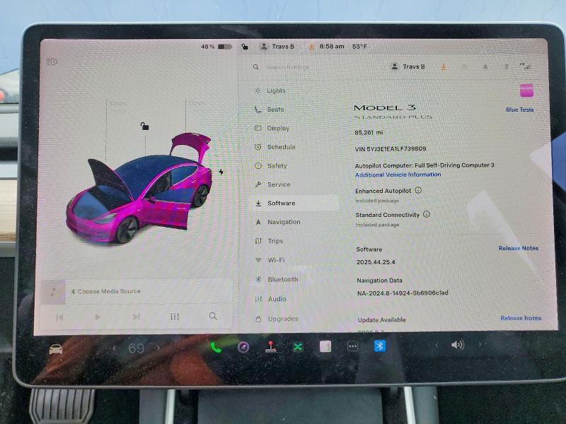 Aukcja sprzedaży 2020 Tesla Model 3, vin: 5YJ3E1EA1LF739809, numer aukcji: 51120126