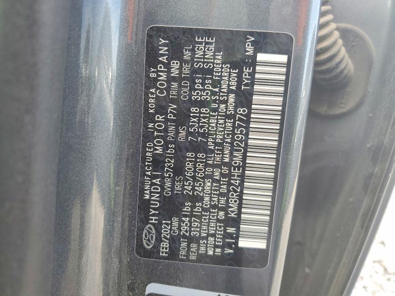 Продаж на аукціоні авто 2021 Hyundai Palisade, vin: KM8R24HE9MU295778, номер лоту: 49579926
