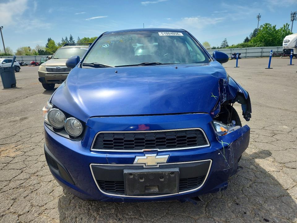 2013 Chevrolet Sonic მანქანა იყიდება აუქციონზე, vin: 1G1JD6SB8D4212789, აუქციონის ნომერი: 51004056
