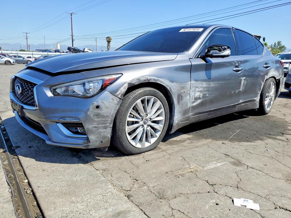 50157926 :رقم المزاد ، JN1EV7AP4JM360591 vin ، 2018 Infiniti Q50 مزاد بيع