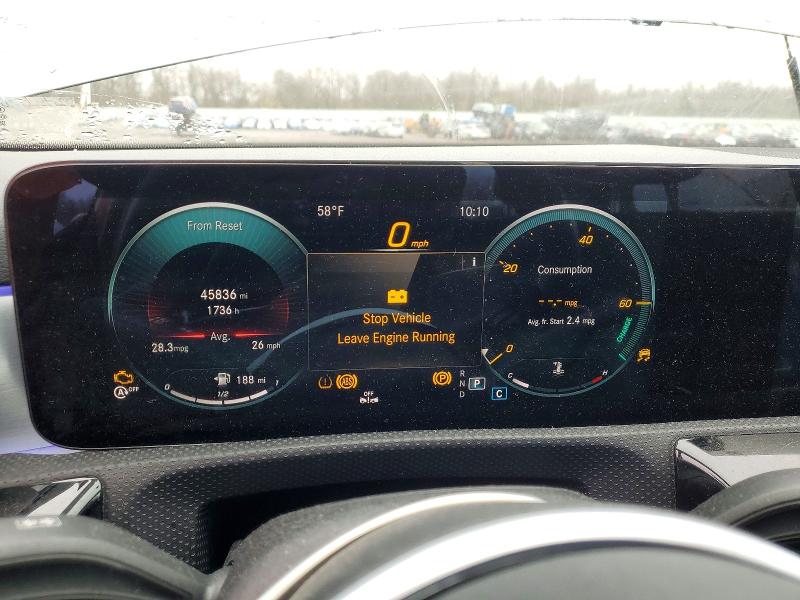 2021 Mercedes-benz A მანქანა იყიდება აუქციონზე, vin: W1K3G4FB7MJ284869, აუქციონის ნომერი: 47128686