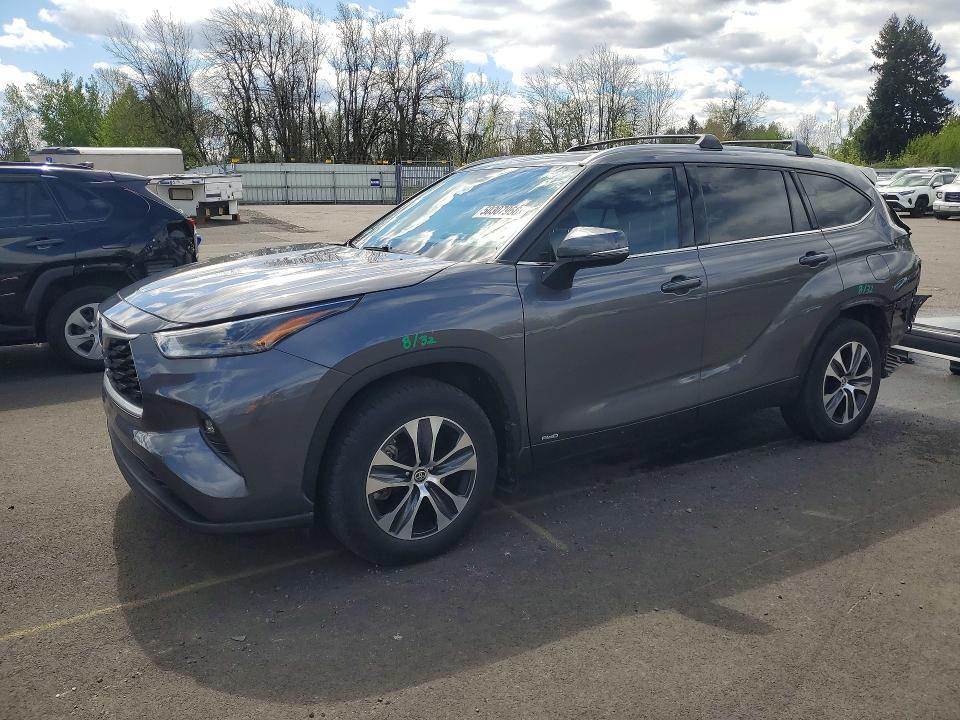 Aukcja sprzedaży 2022 Toyota Highlander Hybrid, vin: 5TDHBRCH7NS541036, numer aukcji: 50307966