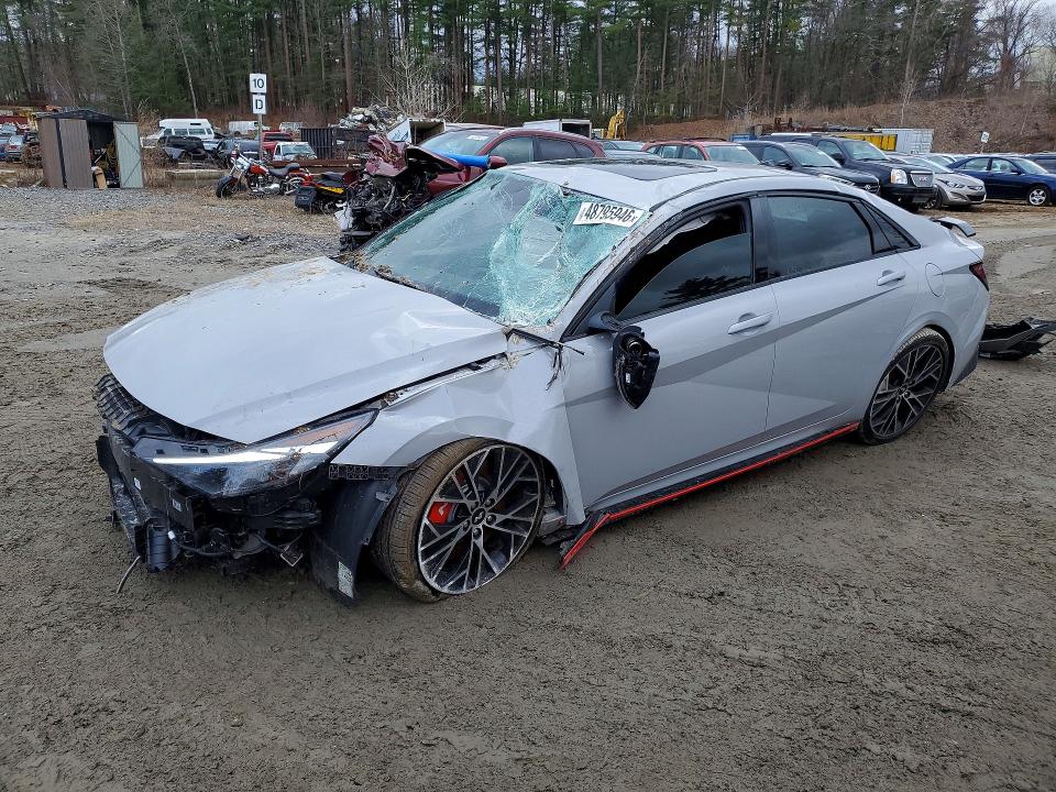 Auction sale of the 2023 Hyundai Elantra N, vin: KMHLW4AK8PU018828, lot number: 48795946