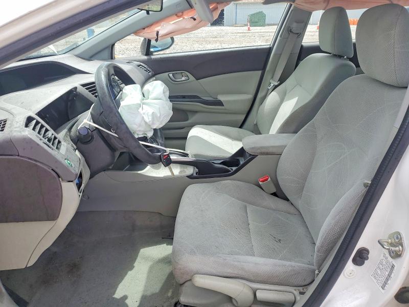 2012 Honda Civic მანქანა იყიდება აუქციონზე, vin: 2HGFB2F54CH607443, აუქციონის ნომერი: 51845526