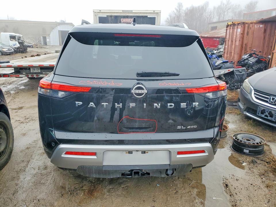 2024 Nissan Pathfinder Sl 4wd მანქანა იყიდება აუქციონზე, vin: 5N1DR3CEXRC261837, აუქციონის ნომერი: 48040176
