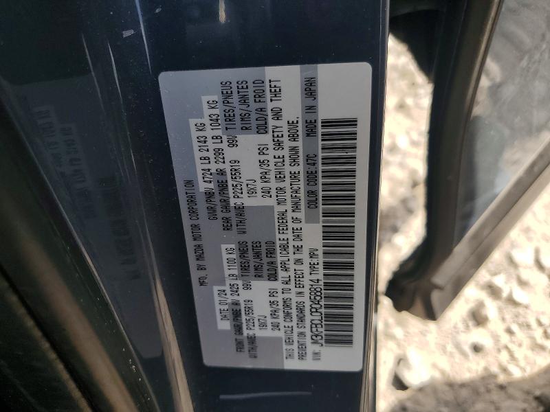 Aukcja sprzedaży 2024 Mazda Cx-5, vin: JM3KFBCL0R0458814, numer aukcji: 51117086