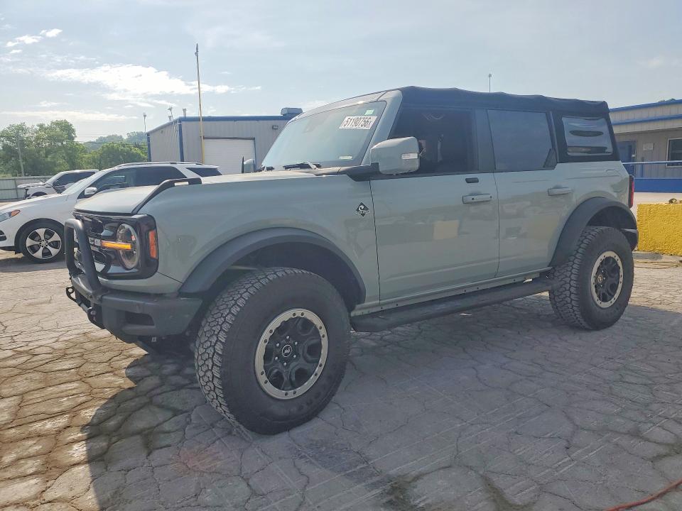 2021 Ford Bronco მანქანა იყიდება აუქციონზე, vin: 1FMEE5DP6MLA86670, აუქციონის ნომერი: 51190756