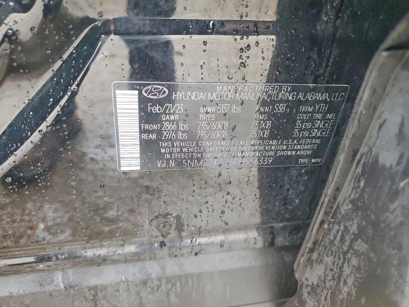 Aukcja sprzedaży 2023 Hyundai Santa Fe, vin: 5NMS24AJ6PH556339, numer aukcji: 51382456