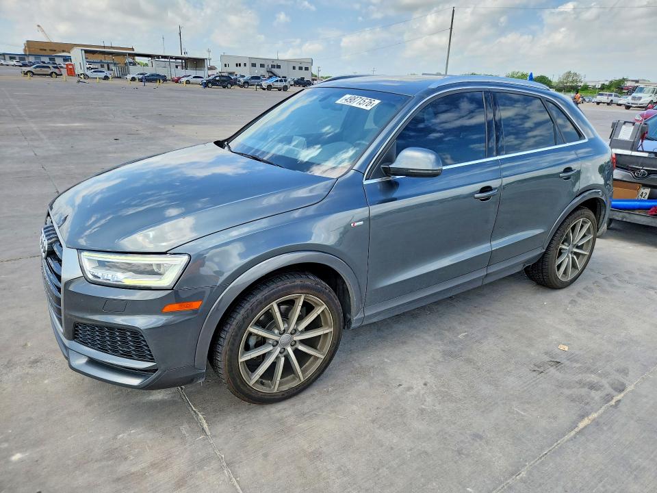 49871576 :رقم المزاد ، WA1HCCFS0JR031020 vin ، 2018 Audi Q3 مزاد بيع