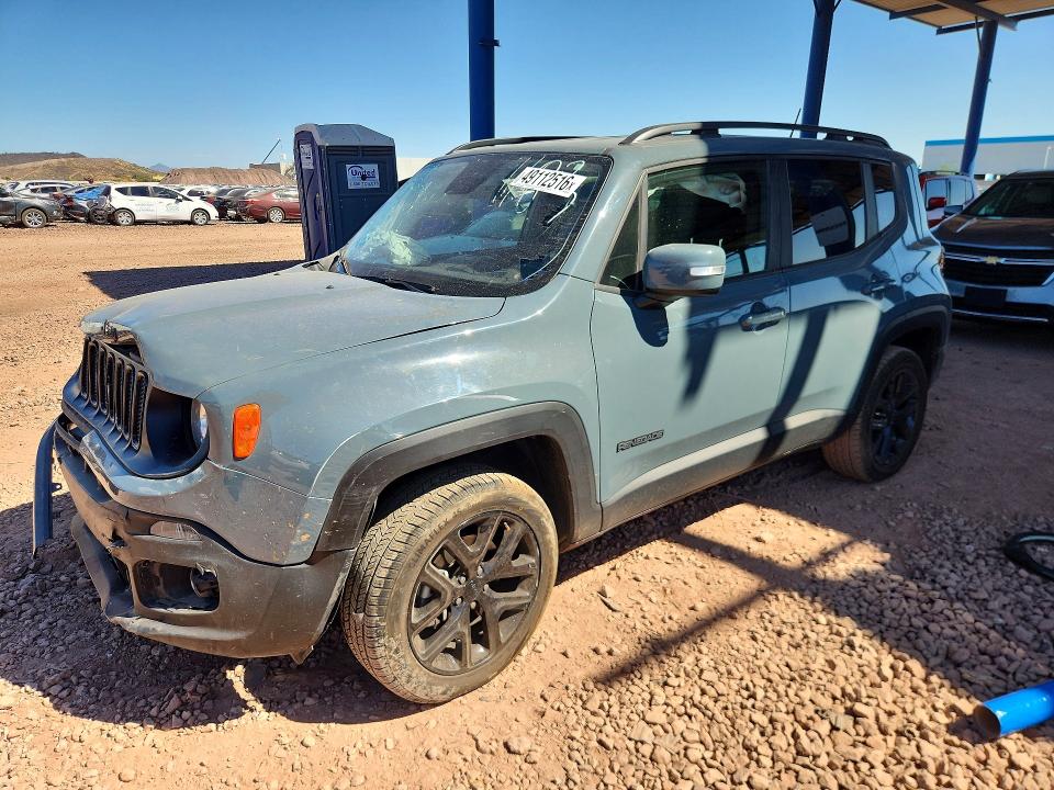 49112516 :رقم المزاد ، ZACCJBBH0HPE97906 vin ، 2017 Jeep Renegade مزاد بيع