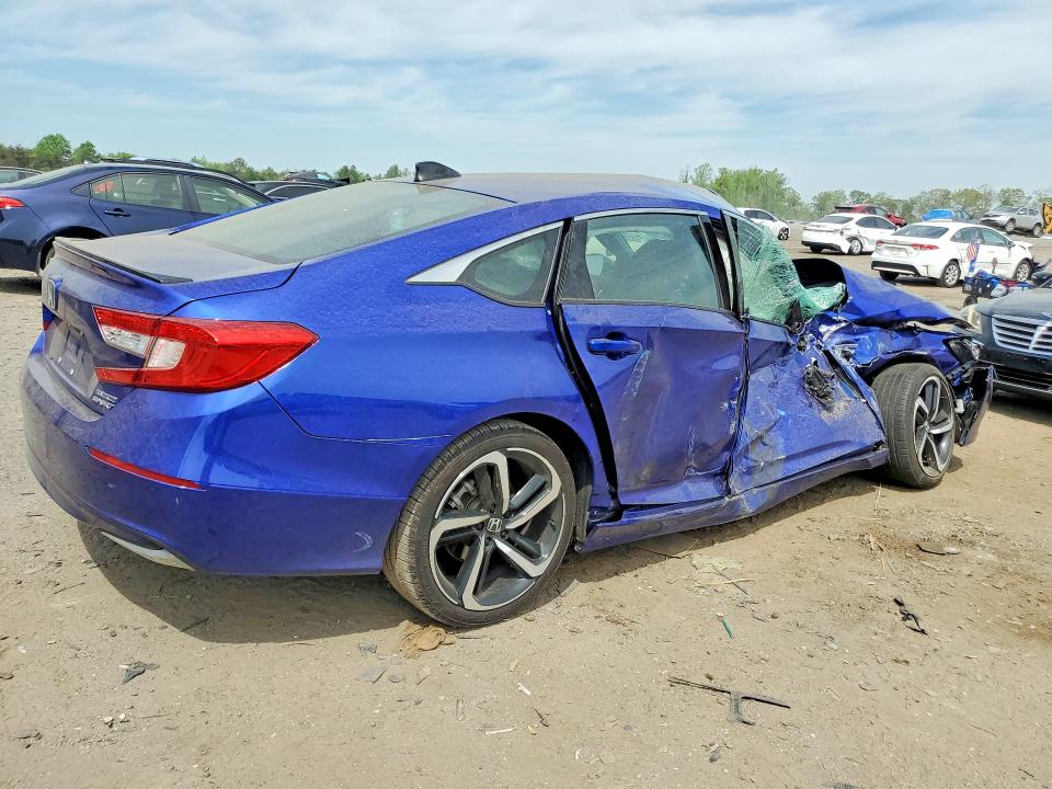 50258876 :رقم المزاد ، 1HGCV3F22NA038972 vin ، 2022 Honda Accord مزاد بيع