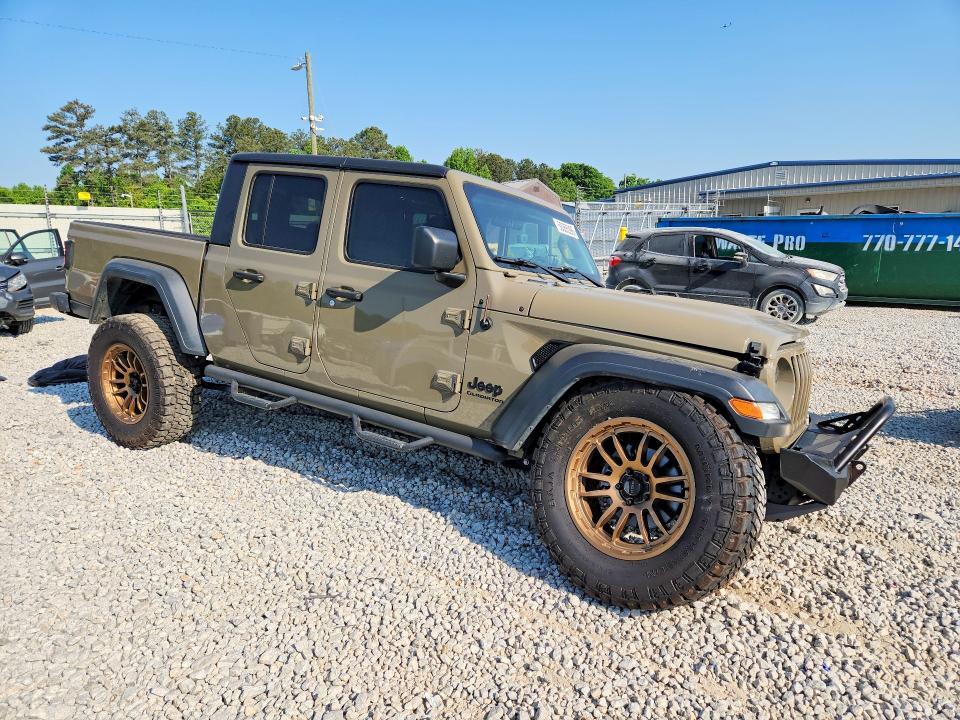 52231146 :رقم المزاد ، 1C6HJTAG1LL162159 vin ، 2020 Jeep Gladiator مزاد بيع