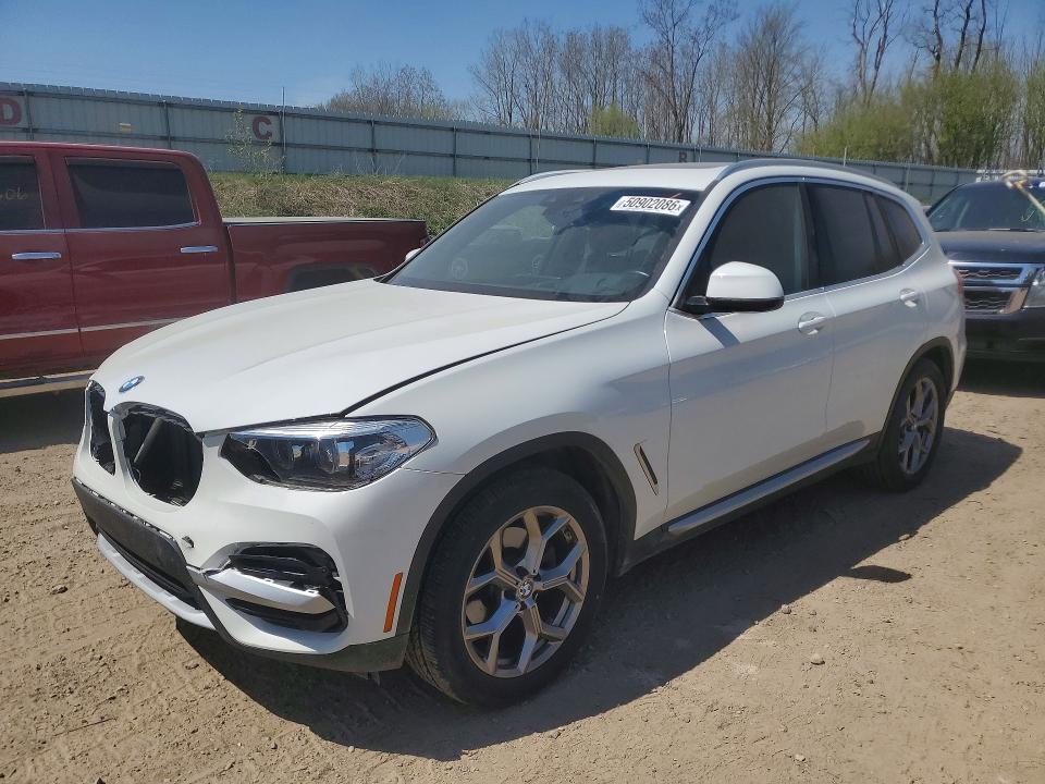 50902086 :رقم المزاد ، 5UXTY5C07M9G01245 vin ، 2021 Bmw X3 مزاد بيع