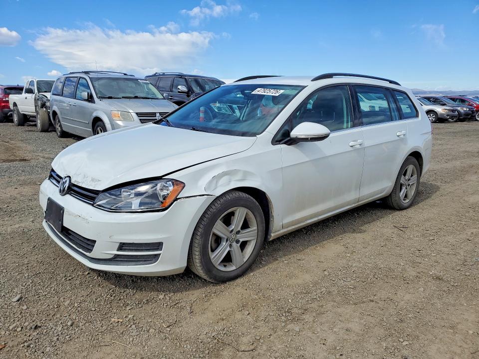 47925726 :رقم المزاد ، 3VWFA7AU4FM520528 vin ، 2015 Volkswagen Golf Sportwagen مزاد بيع