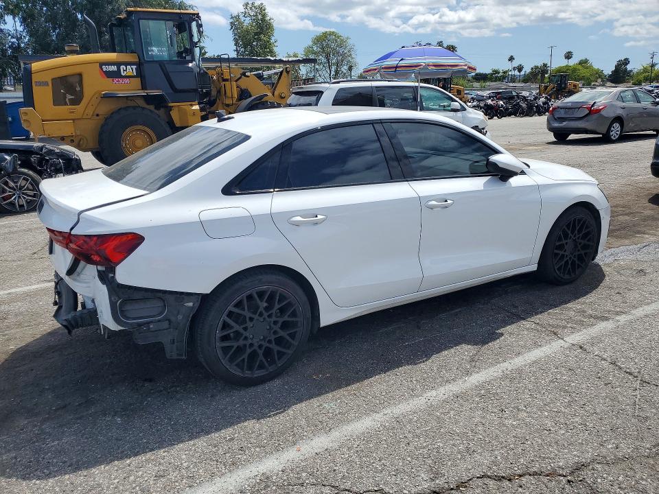 2023 Audi A3 მანქანა იყიდება აუქციონზე, vin: WAUAUDGY0PA085290, აუქციონის ნომერი: 50798336
