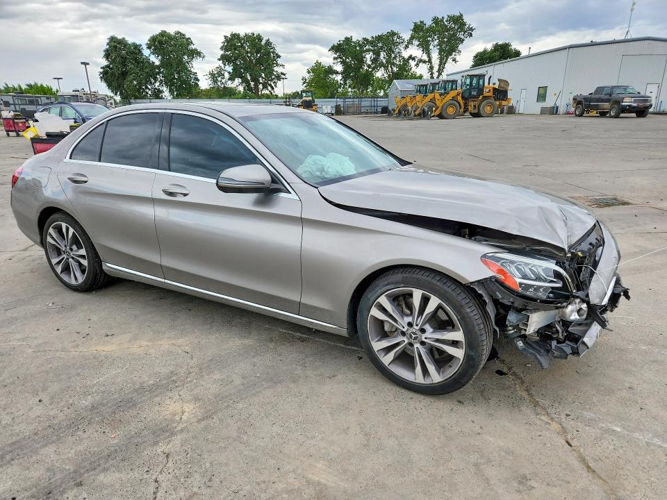 2019 Mercedes-benz C მანქანა იყიდება აუქციონზე, vin: 55SWF8DB0KU298409, აუქციონის ნომერი: 50483996