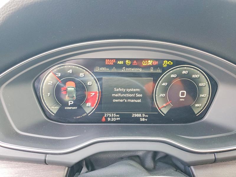 2021 Audi Q5 მანქანა იყიდება აუქციონზე, vin: WA1BAAFY6M2019438, აუქციონის ნომერი: 50103866