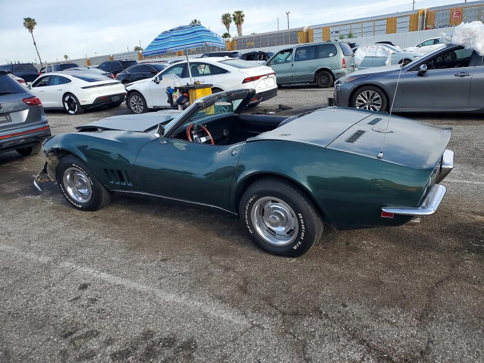 48860696 :رقم المزاد ، 194678S406428 vin ، 1968 Chevrolet Corvette مزاد بيع