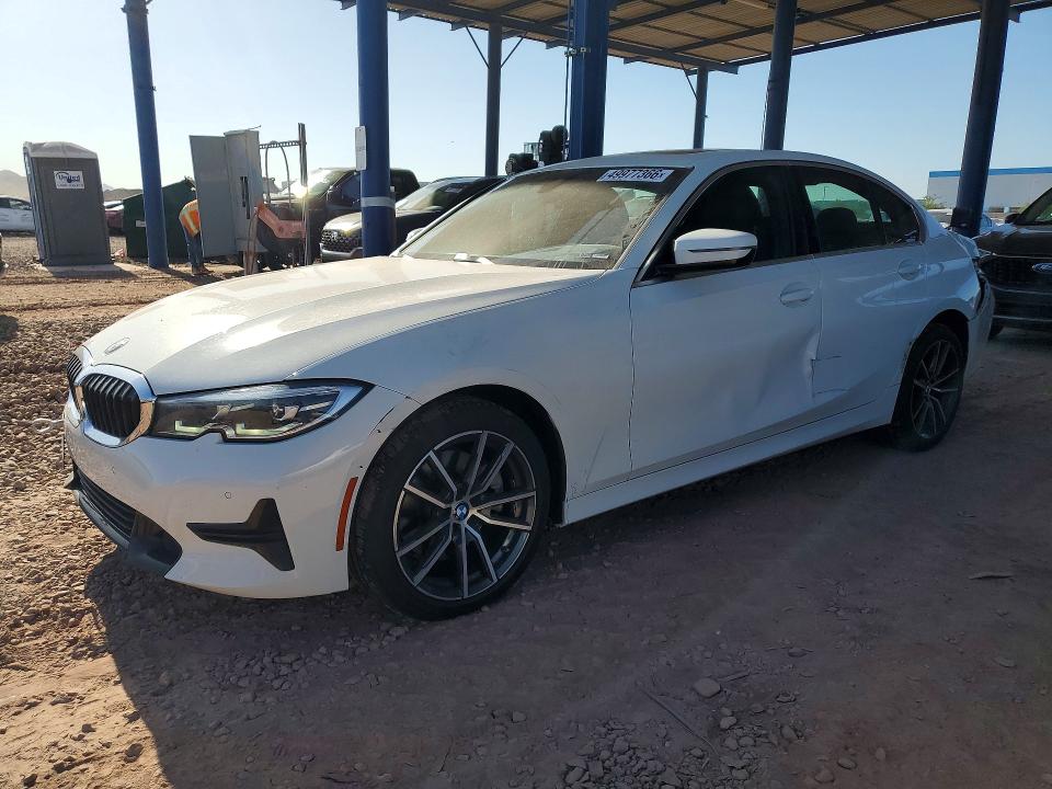 49977366 :رقم المزاد ، 3MW5R1J03L8B18521 vin ، 2020 Bmw 330i مزاد بيع