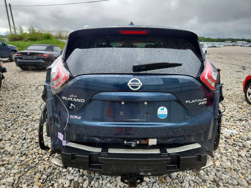 51505316 :رقم المزاد ، 5N1AZ2MH3FN218253 vin ، 2015 Nissan Murano مزاد بيع
