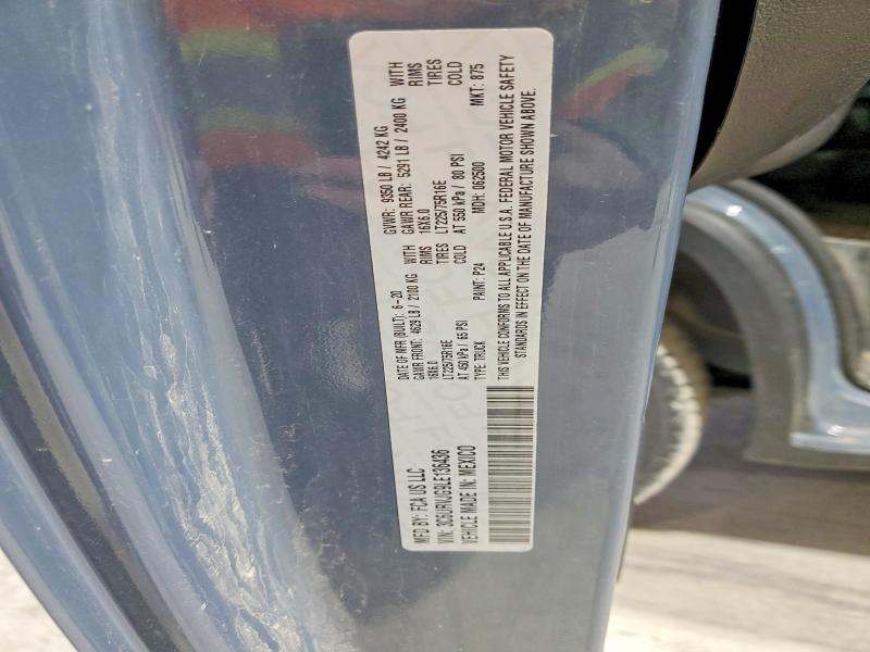 Auction sale of the 2020 Ram Promaster 3500, vin: 3C6URVJG9LE136436, lot number: 48401066