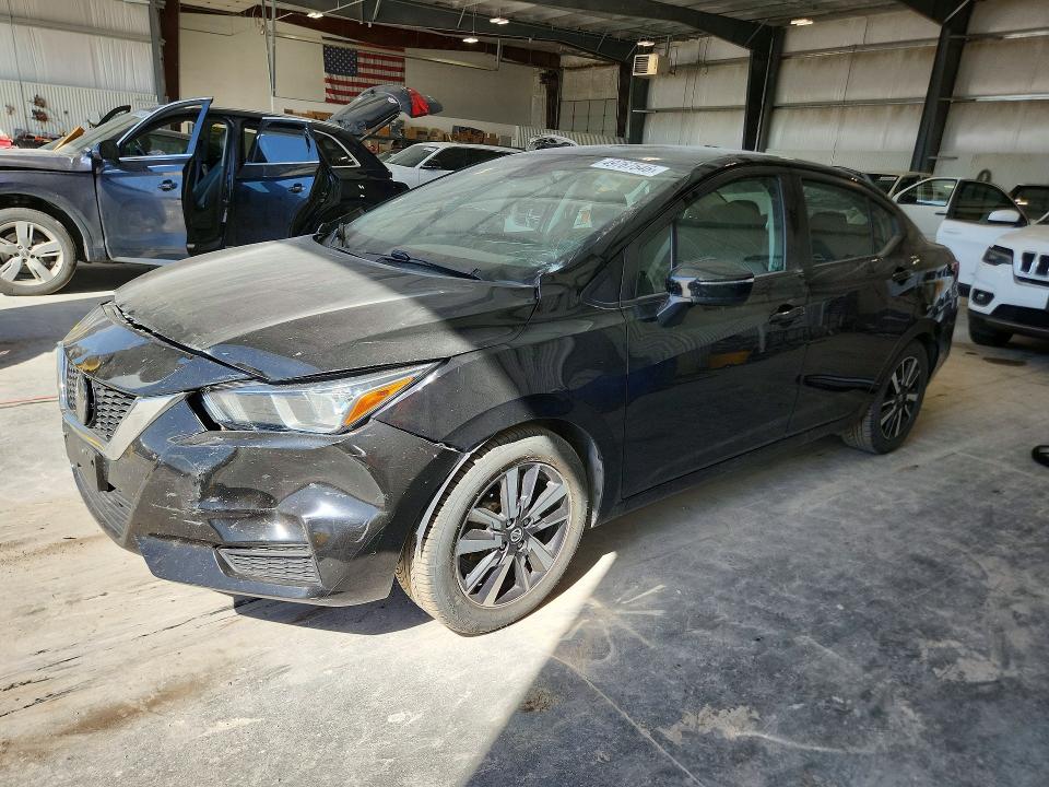 49767546 :رقم المزاد ، 3N1CN8EVXML824083 vin ، 2021 Nissan Versa مزاد بيع