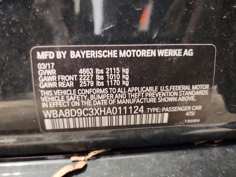 Aukcja sprzedaży 2017 Bmw 330, vin: WBA8D9C3XHA011124, numer aukcji: 51117606