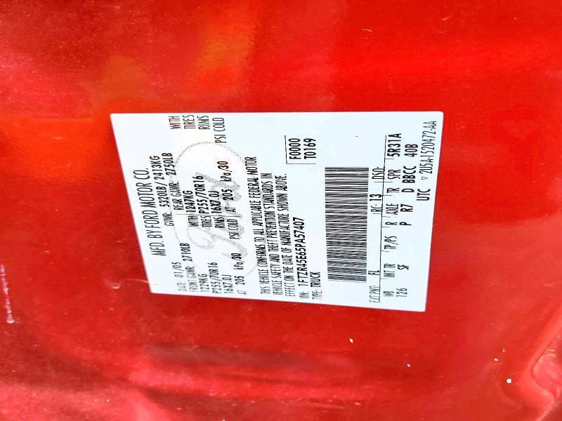 Aukcja sprzedaży 2005 Ford Ranger, vin: 1FTZR45E65PA57407, numer aukcji: 51798896