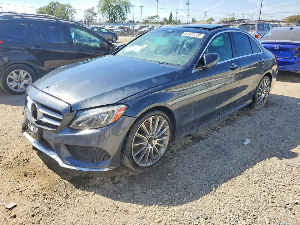 Auction sale of the 2016 Mercedes-benz C, vin: 55SWF4JB5GU104364, lot number: 51147726