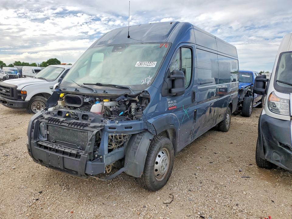 Продаж на аукціоні авто 2021 Ram Promaster 3500, vin: 3C6MRVJG3ME586536, номер лоту: 41659446