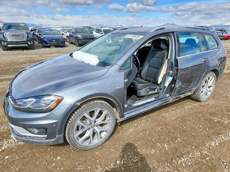 51128636 :رقم المزاد ، 3VWM17AU2KM500280 vin ، 2019 Volkswagen Golf Alltrack مزاد بيع