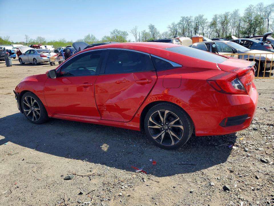 Auction sale of the 2019 Honda Civic, vin: 2HGFC2F83KH601932, lot number: 50269086