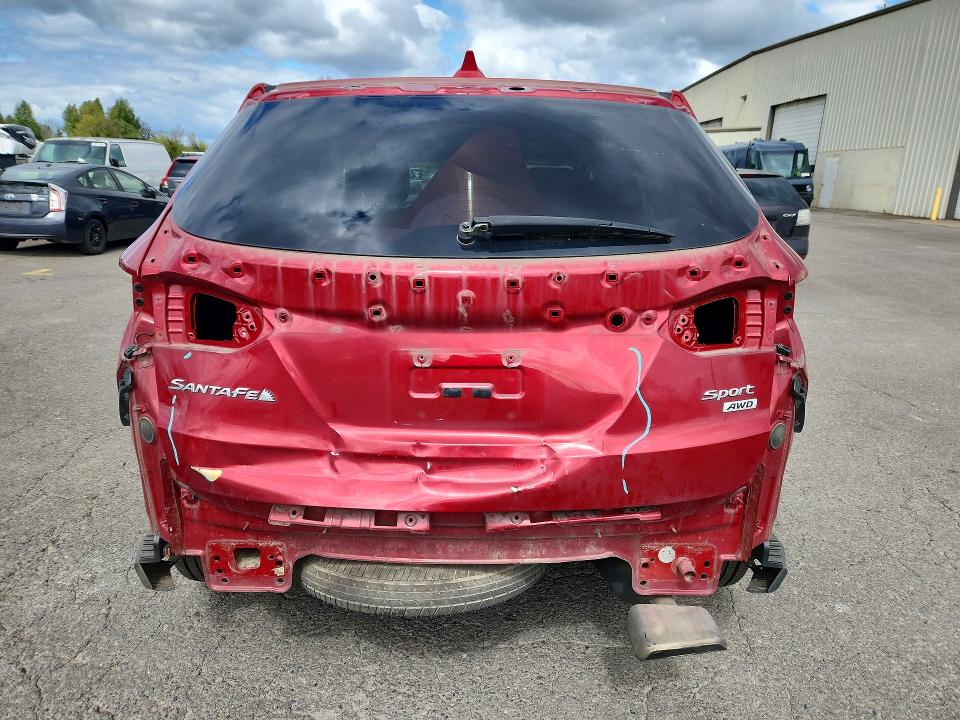 2017 Hyundai Santa Fe Sport მანქანა იყიდება აუქციონზე, vin: 5XYZTDLB9HG393540, აუქციონის ნომერი: 49669086