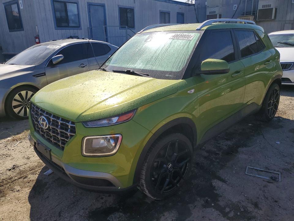 2021 Hyundai Venue მანქანა იყიდება აუქციონზე, vin: KMHRC8A39MU072802, აუქციონის ნომერი: 48699886