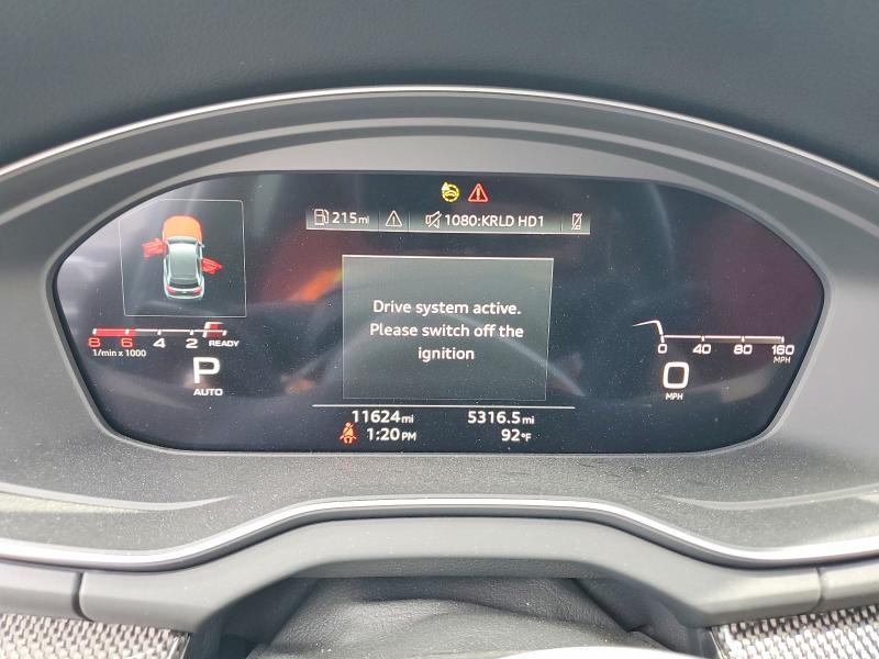 Aukcja sprzedaży 2024 Audi Sq5, vin: WA124AFY9R2044624, numer aukcji: 50819366