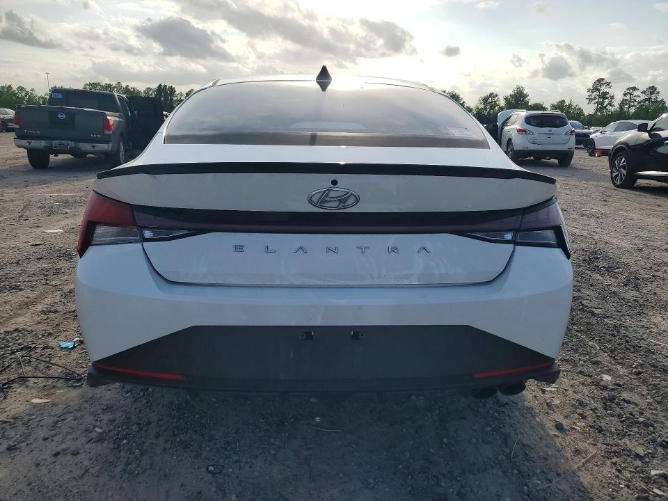Продажа на аукционе авто 2022 Hyundai Elantra, vin: KMHLR4AF9NU311709, номер лота: 50058096