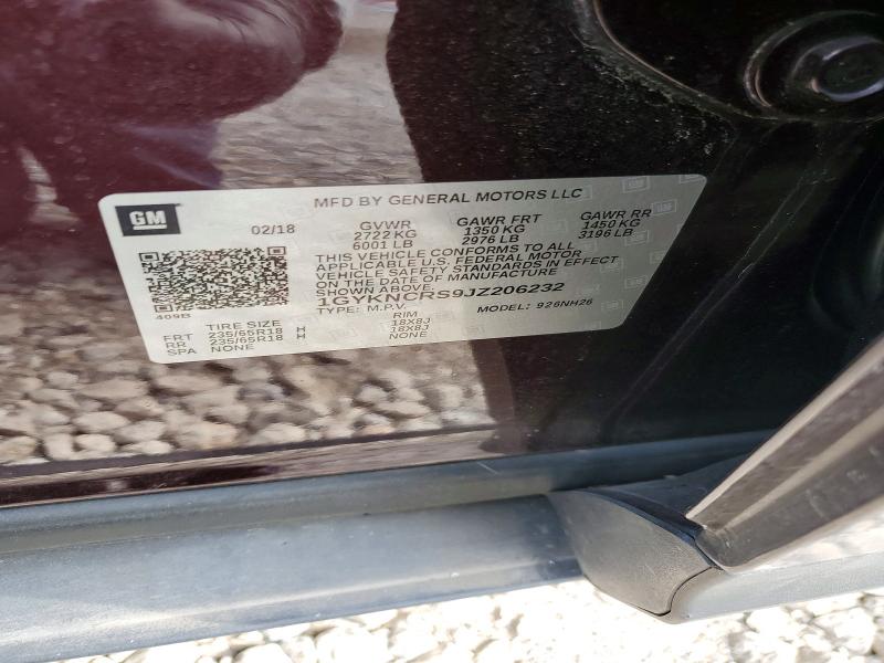 Aukcja sprzedaży 2018 Cadillac Xt5, vin: 1GYKNCRS9JZ206232, numer aukcji: 51649796
