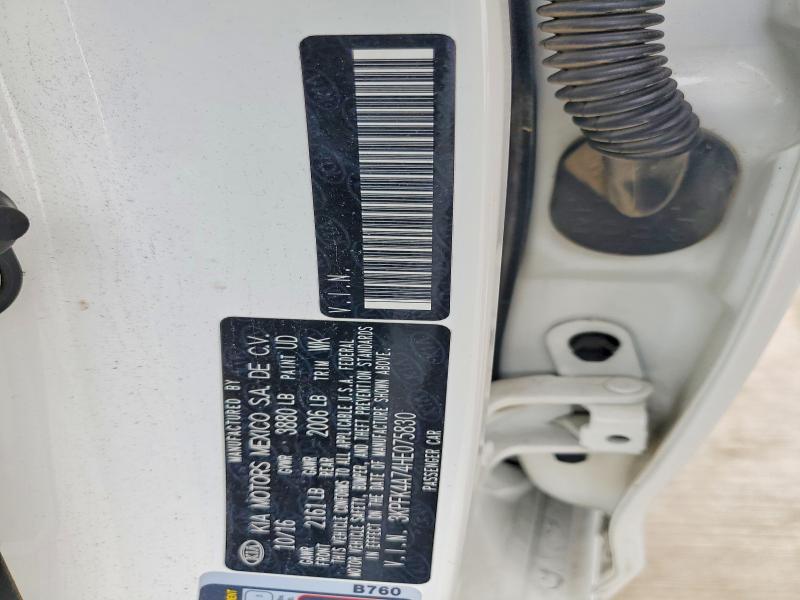 Продажа на аукционе авто 2017 Kia Forte, vin: 3KPFK4A74HE075830, номер лота: 51502316