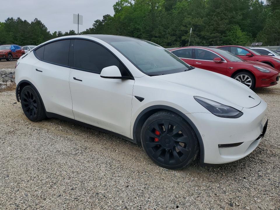 2021 Tesla Model Y მანქანა იყიდება აუქციონზე, vin: 5YJYGDEF1MF264631, აუქციონის ნომერი: 46776136