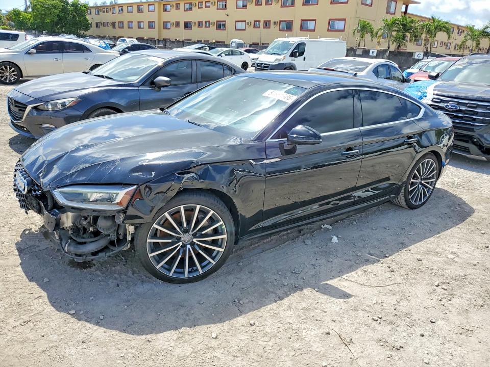 2018 Audi A5 მანქანა იყიდება აუქციონზე, vin: WAUCNCF55JA128729, აუქციონის ნომერი: 51681986