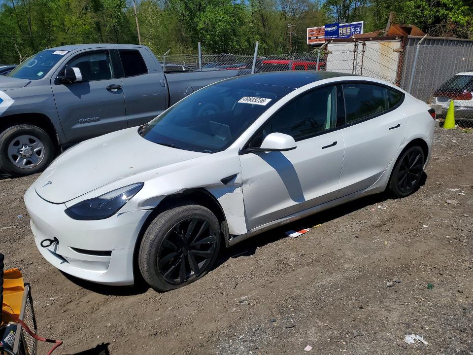 Auction sale of the 2023 Tesla 3, vin: 5YJ3E1EA2PF556697, lot number: 56591416