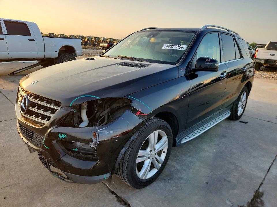 2013 Mercedes-benz Ml მანქანა იყიდება აუქციონზე, vin: 4JGDA5JB6DA238944, აუქციონის ნომერი: 49827306